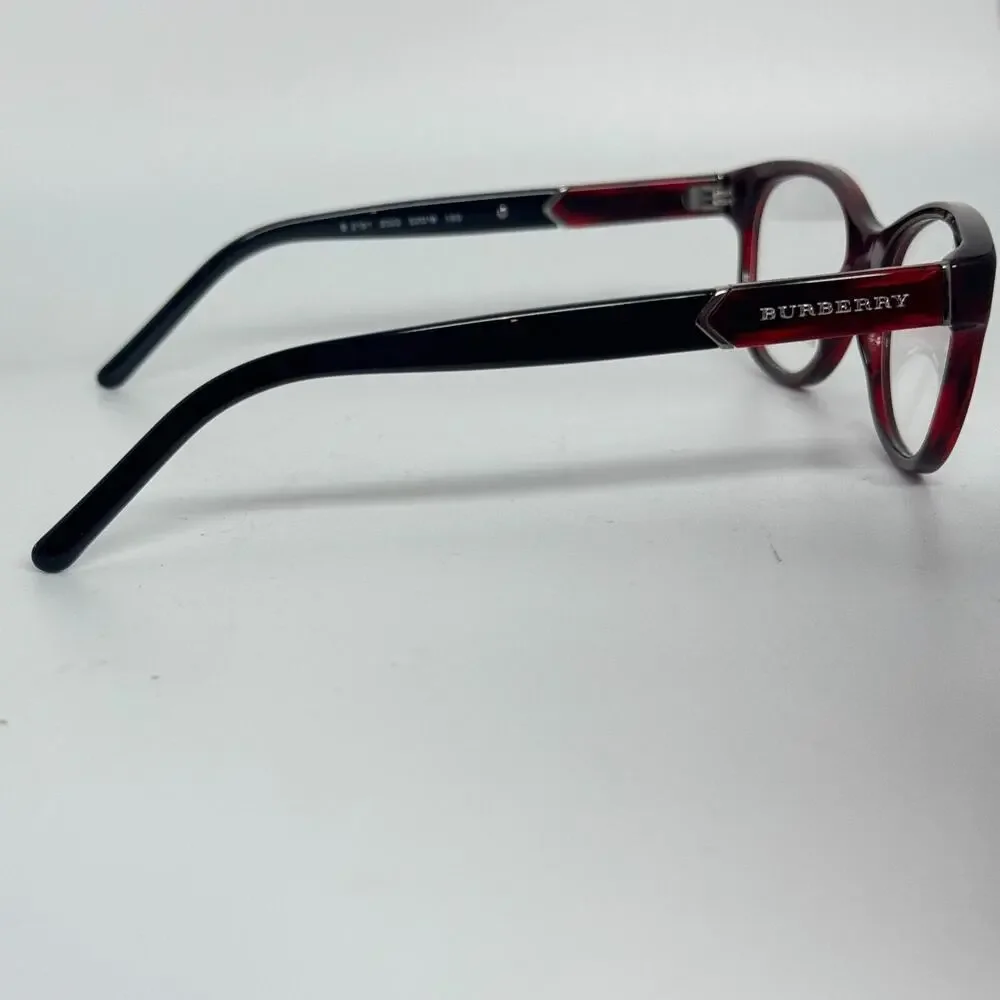 Burberry B 2151 3322 Eyeglasses Frames 52/18/140 Made in Italy Authentic H17185‎ - Picture 4 of 7